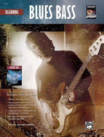 OVERTHROW:BEGINNING BLUES BASS +CD