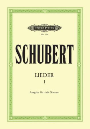 SCHUBERT:LIEDER 1,TIEFE STIMME