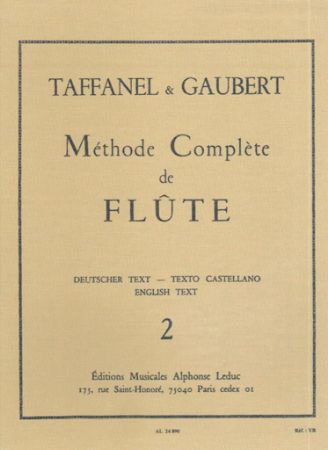 TAFFANEL&GAUBERT:METHODE COMPL.2