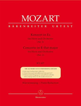 MOZART:CONCERTO FOR HORN NO.2 IN ES