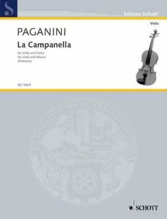 PAGANINI:LA CAMPANELLA FOR VIOLA AND  PIANO