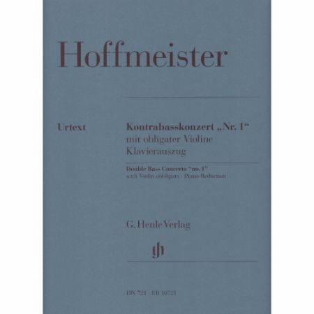 HOFFMEISTER:DOUBLE BASS CONCERTO E-DUR