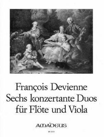 DEVIENNE:6 KONZERTANTE DUOS FUR FLOTE UND VIOLA