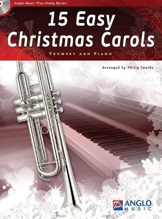 SPARKE:15 EASY CHRISTMAS CAROLS +CD TRUMPET AND PIANO