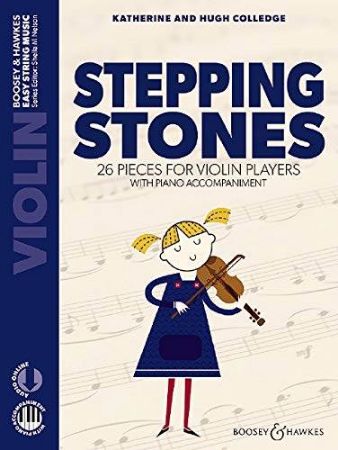 COLLEDGE:STEPPING STONES VIOLIN AND PIANO +AUDIO ONLINE