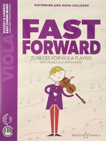 COLLEDGE:FAST FORWARD VIOLA AND PIANO +AUDIO ACC.