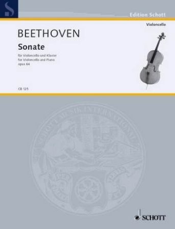 BEETHOVEN:SONATE OP.64 VIOLONCELLO AND PIANP