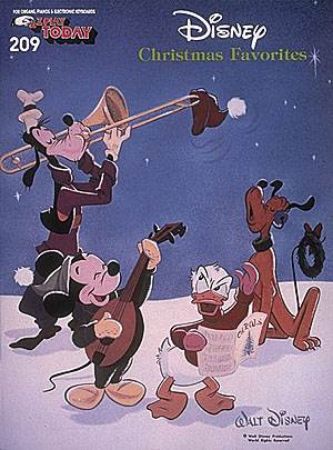 DISNEY CHRISTMAS FAVORITES FOR PIANO OR ELECTRONIC KEYBOARDS
