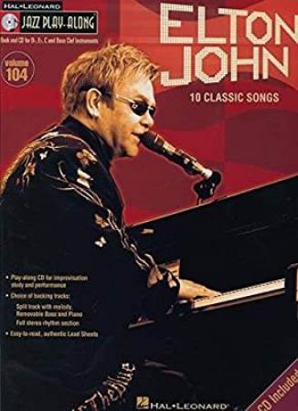 ELTON JOHN JAZZ PLAY ALONG +CD FOR Bb,Eb, AND BASS CLEF