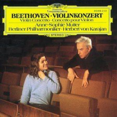 BEETHOVEN:VIOLIN CONCERTO/MUTTER/KARAJAN