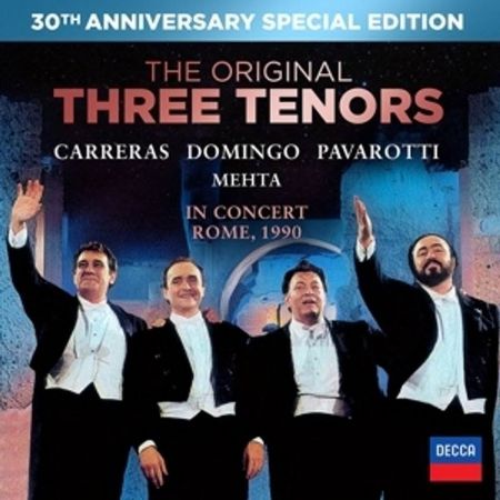 THE ORIGINAL THREE TENORS IN CONCERT ROME  CD+DVD