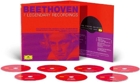 BEETHOVEN:7 LEGENDARY RECORDINGS/MUTTER/KLEIBER/KEMPFF 7CD