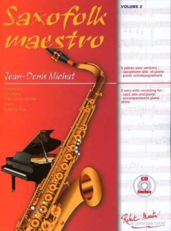 MICHAT:SAXOFOLK MAESTRO VOL.2+CD