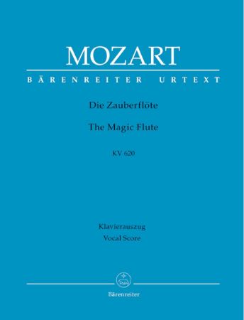 MOZART:THE MAGIC FLUTE VOCAL SCORE HARD COVER