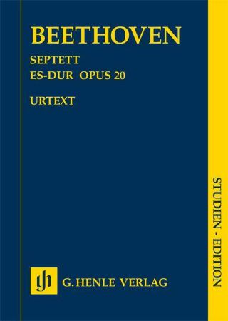 BEETHOVEN:SEPTETT ES-DUR OP.20 STUDY SCORE