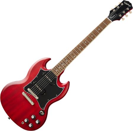 EPIPHONE ELEKTRIČNA KITARA SG Classic Worn P-90 Cherry