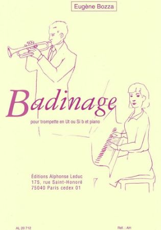 BOZZA:BADINAGE TROMPETE AND PIANO