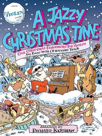 KERSHAW:A JAZZY CHRISTMAS TIME VIOLIN AND PIANO+CD