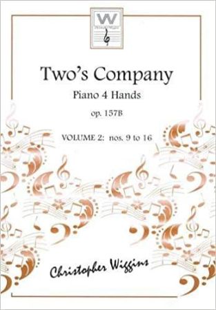 WIGGINS:TWO'S COMPANY OP.157B PIANO 4 HANDS VOL.2/9-16