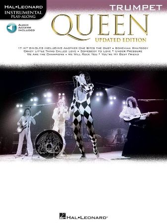 QUEEN UPDATED EDITION PLAY ALONG TRUMPET+AUDIO ACC.