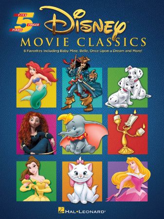 DISNEY MOVIE CLASSICS 5 FINGER PIANO VERY EASY