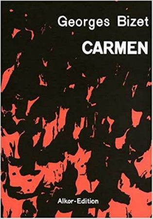 BIZET:CARMEN OPERA-KLAVIERAUSZUG VOCAL SCORE