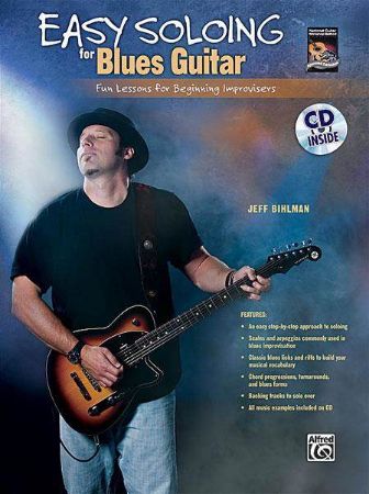 EASY SOLOING FOR BLUES GUITAR+CD