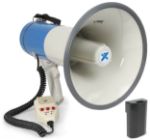 Vonyx MEG065 Megaphone 65W USB SD Battery Record Siren Microphone