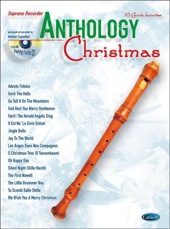 ANTHOLOGY SOPRANO RECORDER CHRISTMAS+CD