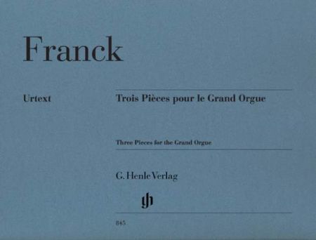 FRANCK:THREE PIECES FOR THE GRAND ORGUE