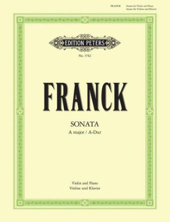 FRANCK:SONATE A-DUR  VIOLIN+PIANO