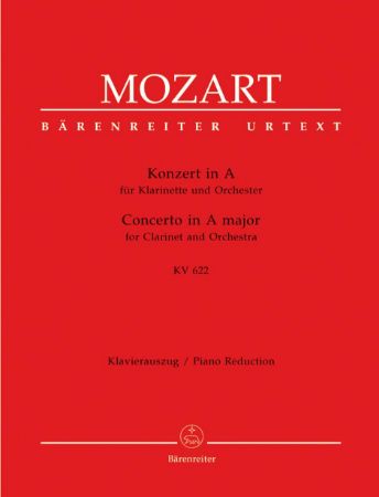 MOZART :KONZERT A DUR,CLARINET+PIANO KV622