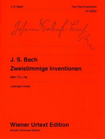 BACH J.S.:ZWEISTIMMIGE INVENTIONEN