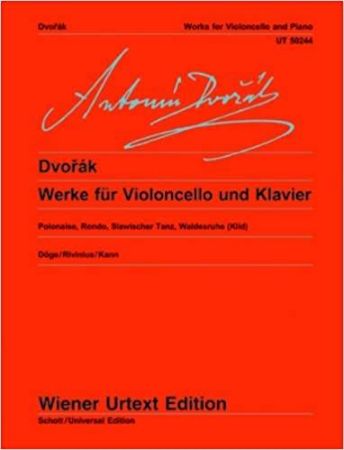 DVORAK:WERKE FUR VIOLONCELLO UND KLAVIER