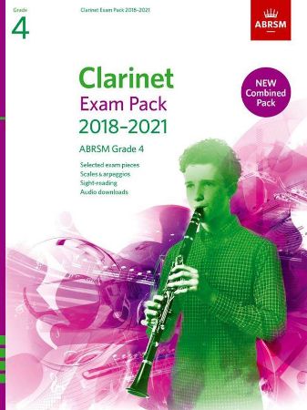 CLARINET EXAM PIECES 2018-2021 GRADE 4 + AUDO ONLINE ACC.