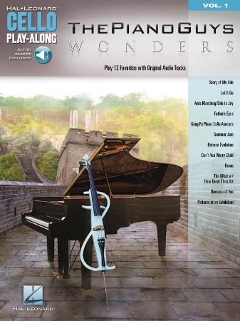 THE PIANO GUYS /WONDER PLAY ALONG CELLO +AUDIO ACC.