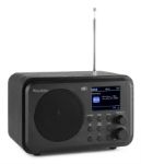 Milan DAB+ / BT Radio z vgrajeno baterijo 15w črne barve