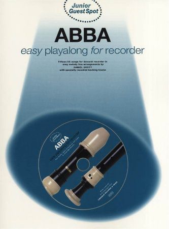ABBA EASY PLAYALONG FOR RECORDER+CD
