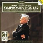 BEETHOVEN : SYMPHONY NOS 1&2/KARAJAN