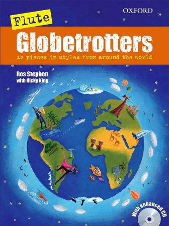 ROS:GLOBETROTTERS FOR FLUTE +CD