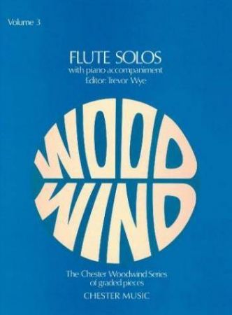 WYE:FLUTE SOLOS VOL.3 FLUTE & PIANO