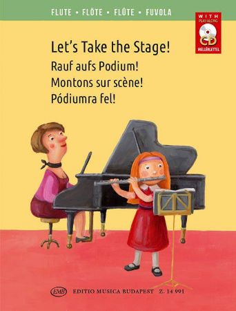 LET'S TAKE THE STAGE! +CD FLUTE & PIANO