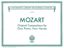MOZART:ORIGINAL COMPOSITIONS FOR ONE PIANO, FOUR(4) HANDS