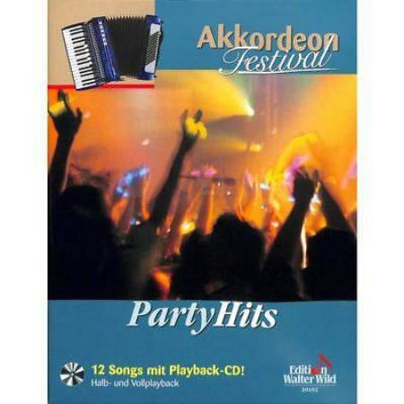 AKKORDEON FESTIVAL-PARTY HITS,12 SONG+CD
