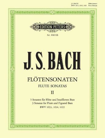 BACH J.S:FLUTE SONATAS VOL.2 FLUTE AND PIANO