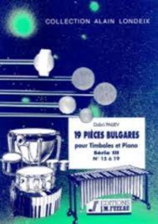 PALIEV:19 PIECES BULGARES POUR TIMBALES