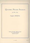 BOZZA:QUATRE PIECES FACILES,FLUTE+PIANO