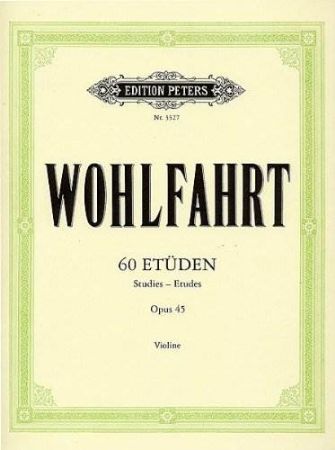 WOHLFAHRT:60 ETUDEN OP.45 VIOLINE