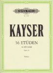 KAYSER:36 ETUDEN OP.20 VIOLIN