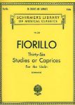 FIORILLO:36 STUDIES FOR VIOLIN